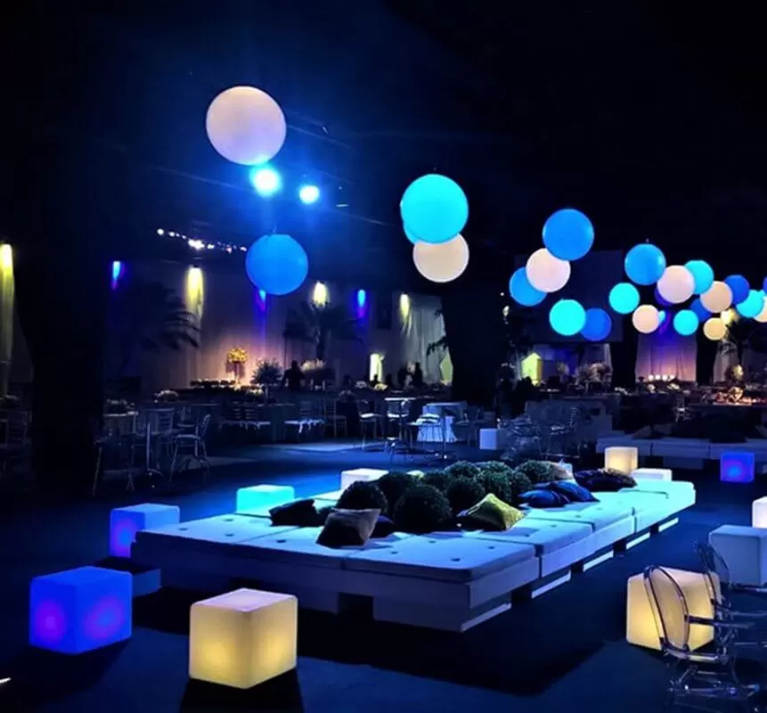 alugar puff de led em são paulo