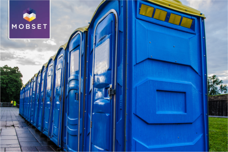 imagem ilustrativa banheiro químico aluguel