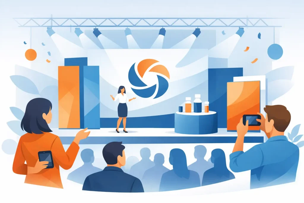 Como destacar marca em evento com impacto visual