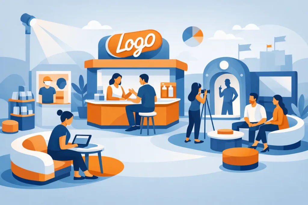 Móveis para ativação de marca que geram impacto