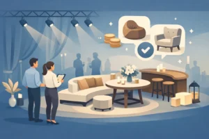 Móveis personalizados para evento valem a pena?