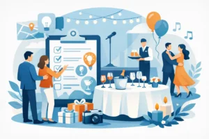12 ideias criativas para recepção de eventos