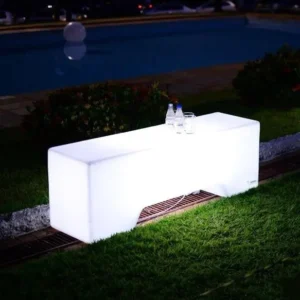 banco reto led