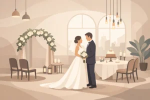 Mini weddings modernos em ambientes elegantes