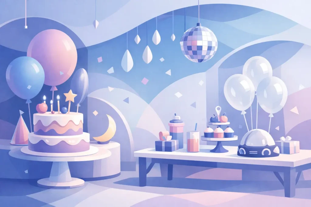 Tendências de decoração de festa de aniversário 2026