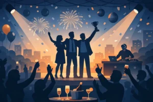 Convenção de vendas: uma festa de encerramento memorável