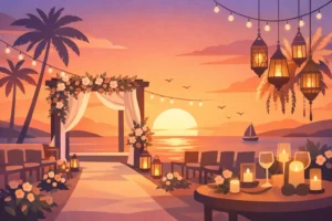 Decoração para casamento sunset: inspirações e tendências
