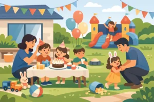 Festa infantil em casa: vantagens e desafios reais