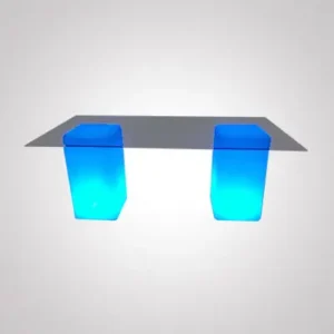 mesa led para bolo em festa