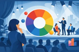 Qual cor valoriza evento corporativo?