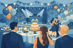 Elementos que impactam convidados da festa