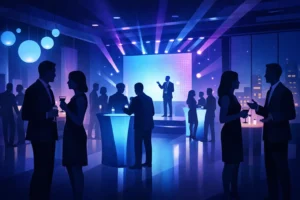 Eventos Corporativos Noturnos: O Impacto Visual do LED