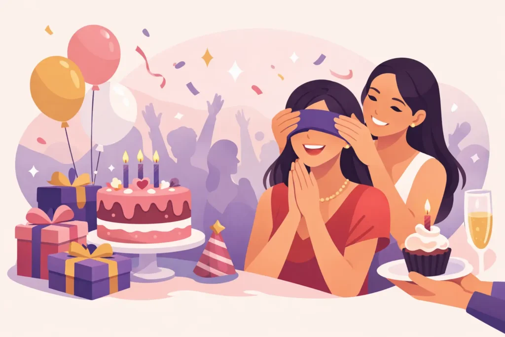 Experiência inesquecível para a aniversariante