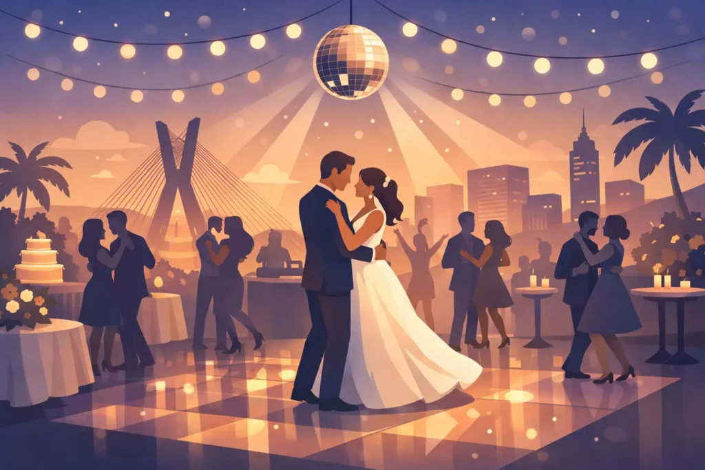 Festa de casamento em SP: como criar a pista ideal