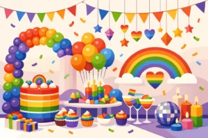 Festa Orgulho LGBTQIA+: decoração inesquecível