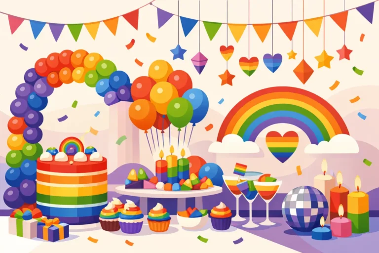 Festa Orgulho LGBTQIA+: decoração inesquecível
