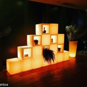 nicho led em evento