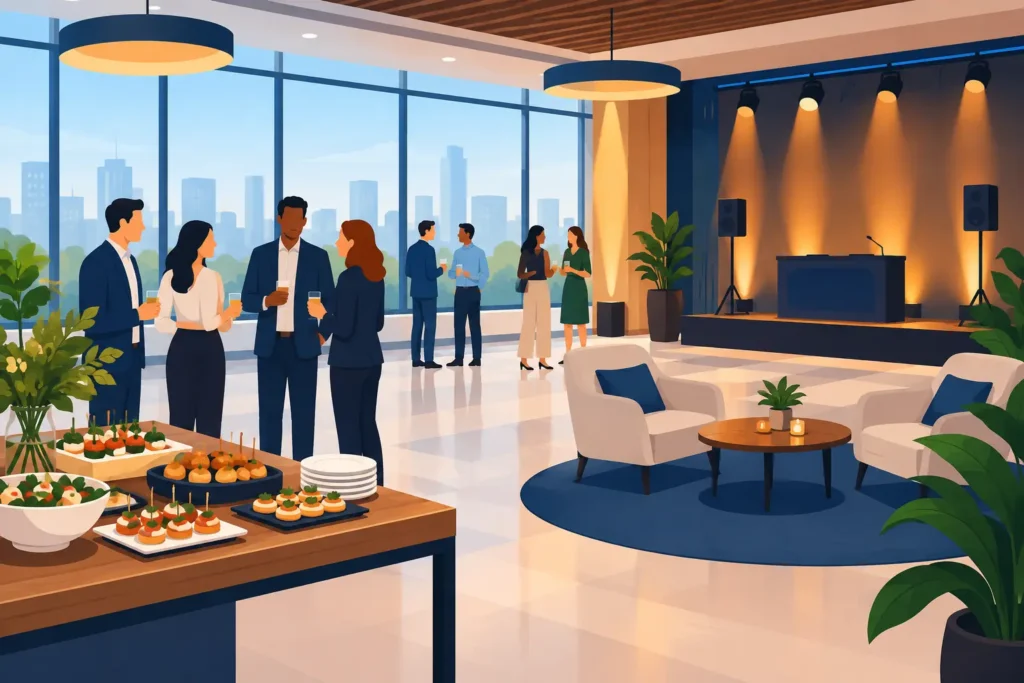 Como tornar seu espaço de eventos mais competitivo para confraternizações corporativas
