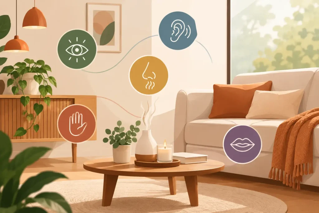 Decoração sensorial: encante além do visual
