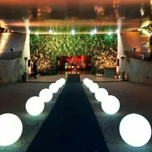 aluguel de esfera led 50cm