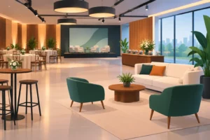 Espaços de eventos: mais possibilidades de ambientação