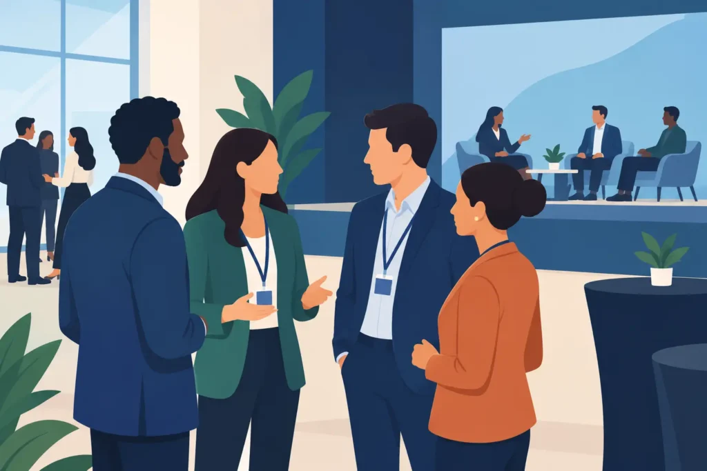 Eventos como espaço de desenvolvimento e conexão de líderes