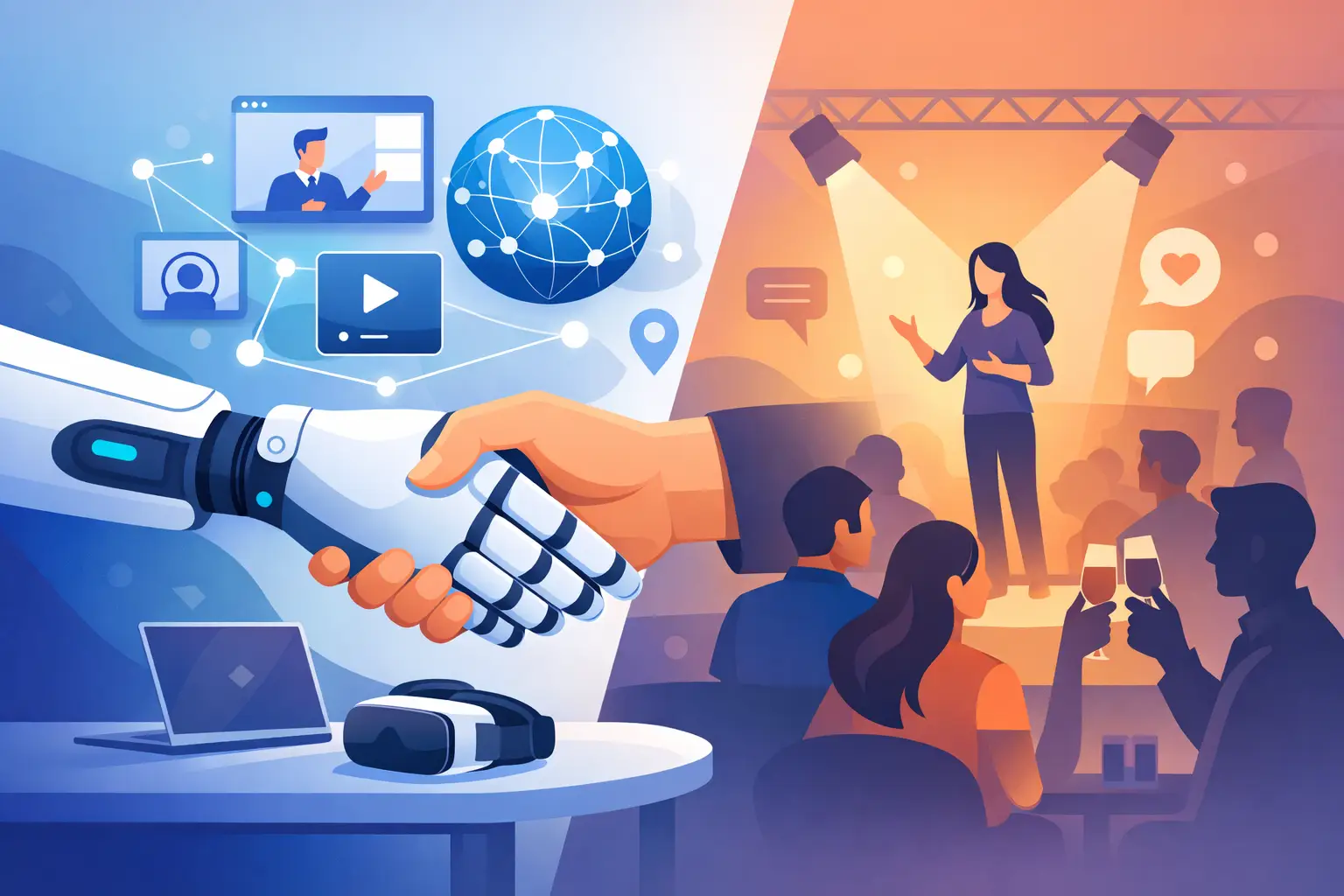 Eventos mais humanos: tecnologia e experiência juntas