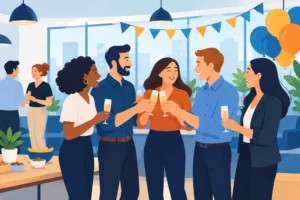 Festa da firma: confraternização que surpreende