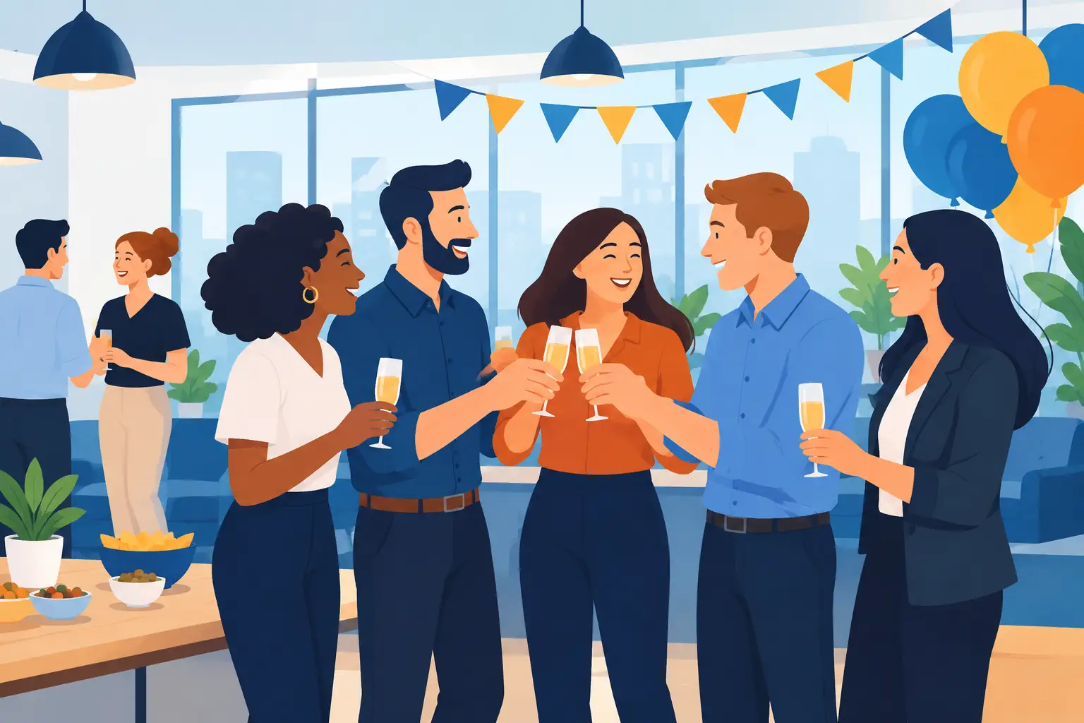 Festa da firma: confraternização que surpreende