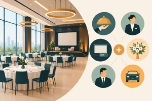 O que um espaço de eventos oferece além do próprio espaço