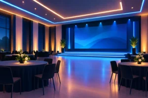 Como valorizar seu espaço de eventos com LED