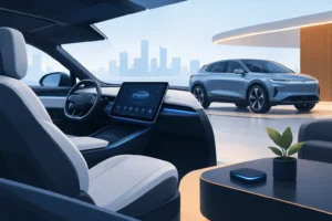 Móveis tecnológicos em lançamentos automotivos