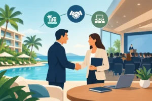 Por que fornecedores diferenciam resorts de convenções