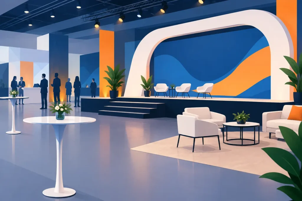 Projetos personalizados para eventos com impacto visual