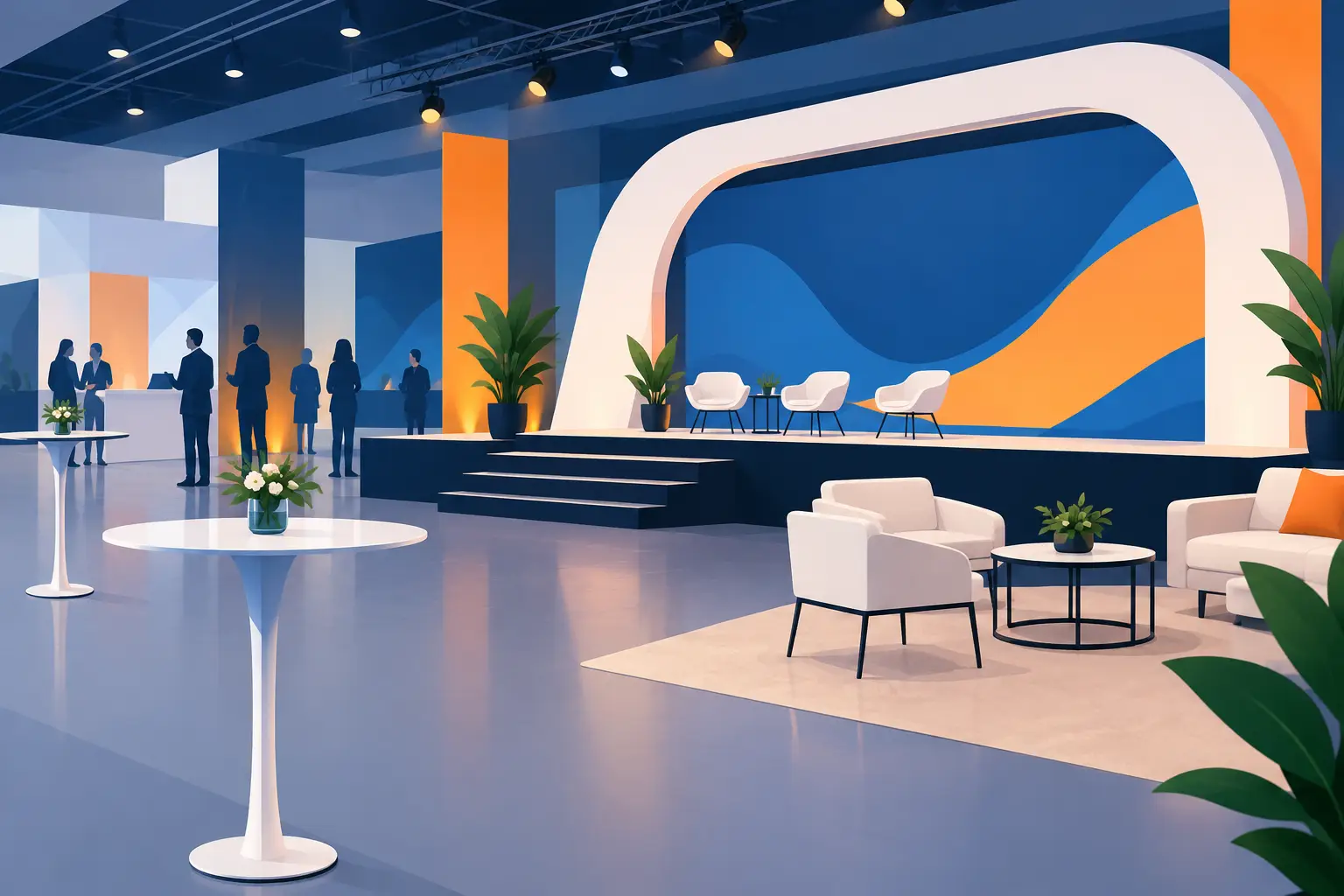 Projetos personalizados para eventos com impacto visual